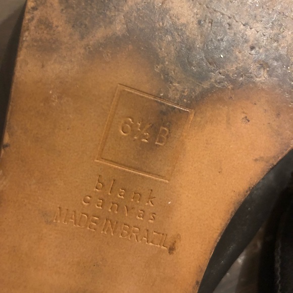 Blank canvas loafer mules - Picture 5 of 5